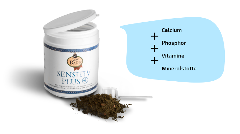 Graf Barf Sensitivplus Inhalt: Calcium, Phosphor, Vitamine, Mineralstoffe Graf Barf Sensitivplus Inhalt: Calcium, Phosphor, Vitamine, Mineralstoffe