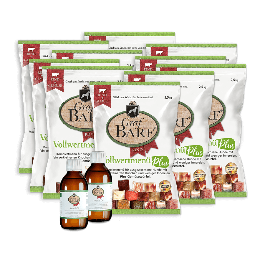 Graf Barf Vollwertpaket Plus Rind Graf Barf Vollwertpaket Plus Rind