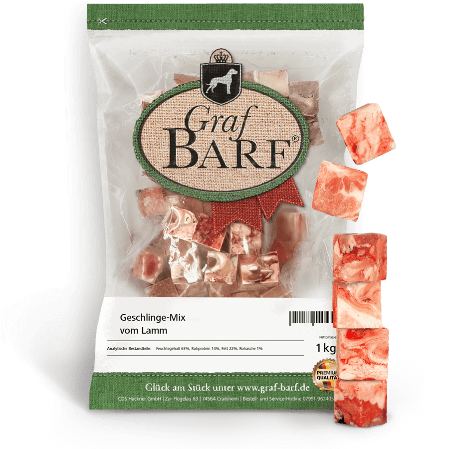 Graf Barf Geschlinge-Mix vom Lamm Graf Barf Geschlinge-Mix vom Lamm