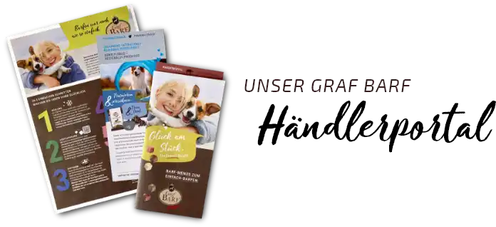 Graf Barf Händlerportal Graf Barf Broschüren Unser Graf Barf Händlerportal