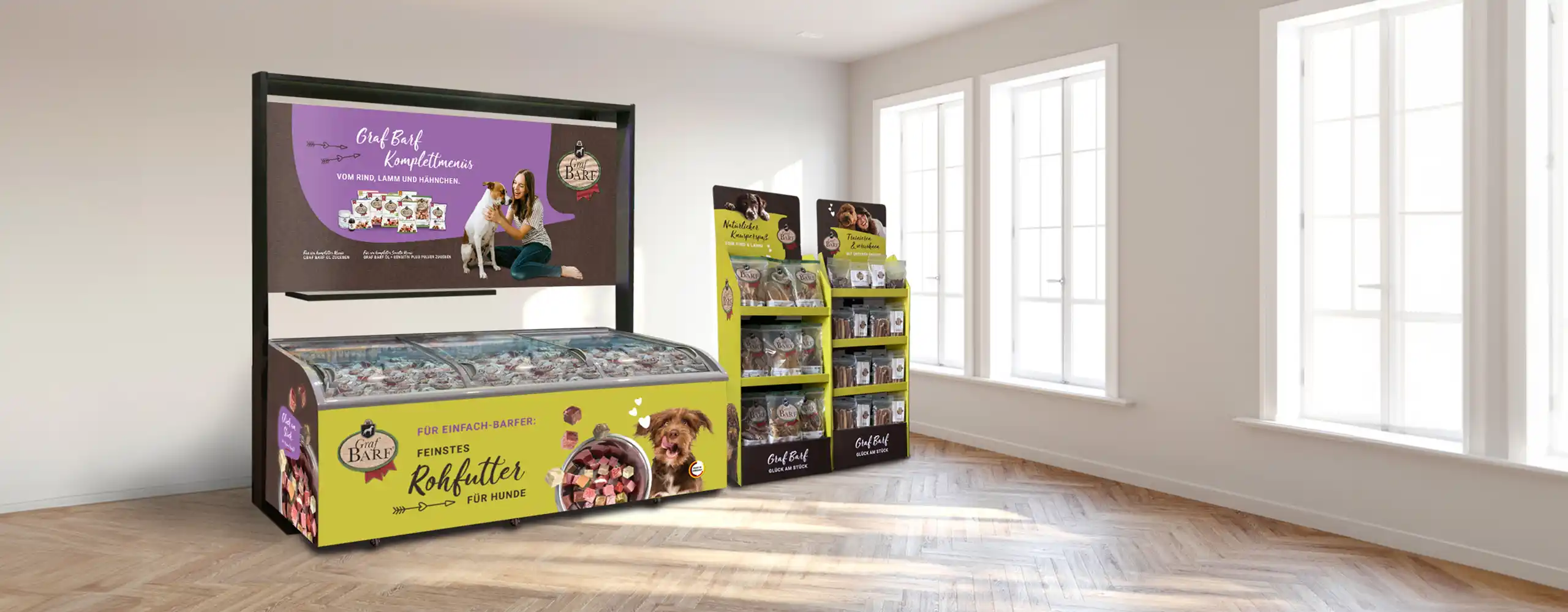 Graf Barf Produktpräsentation für Händler