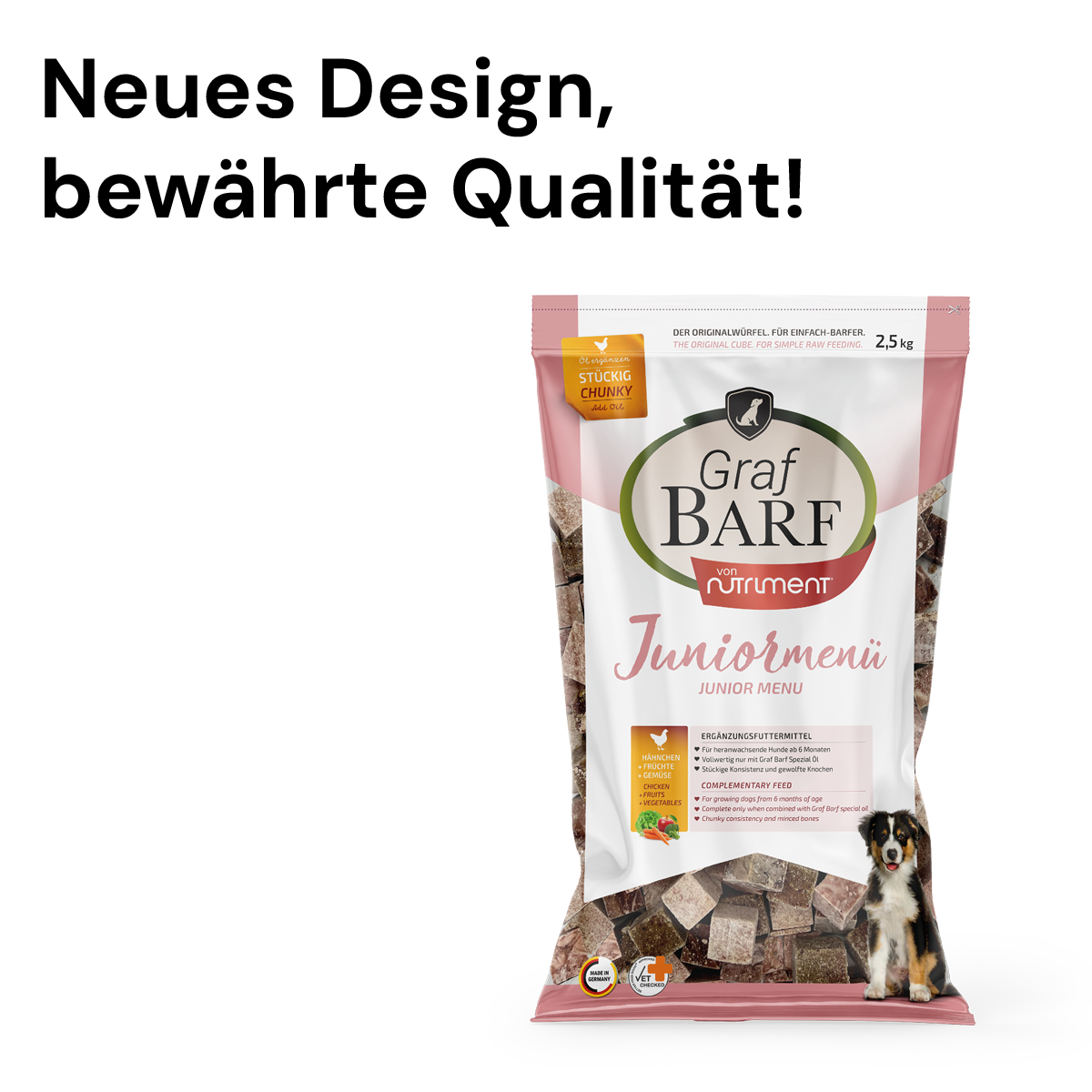 Juniormenü Hähnchen stückig