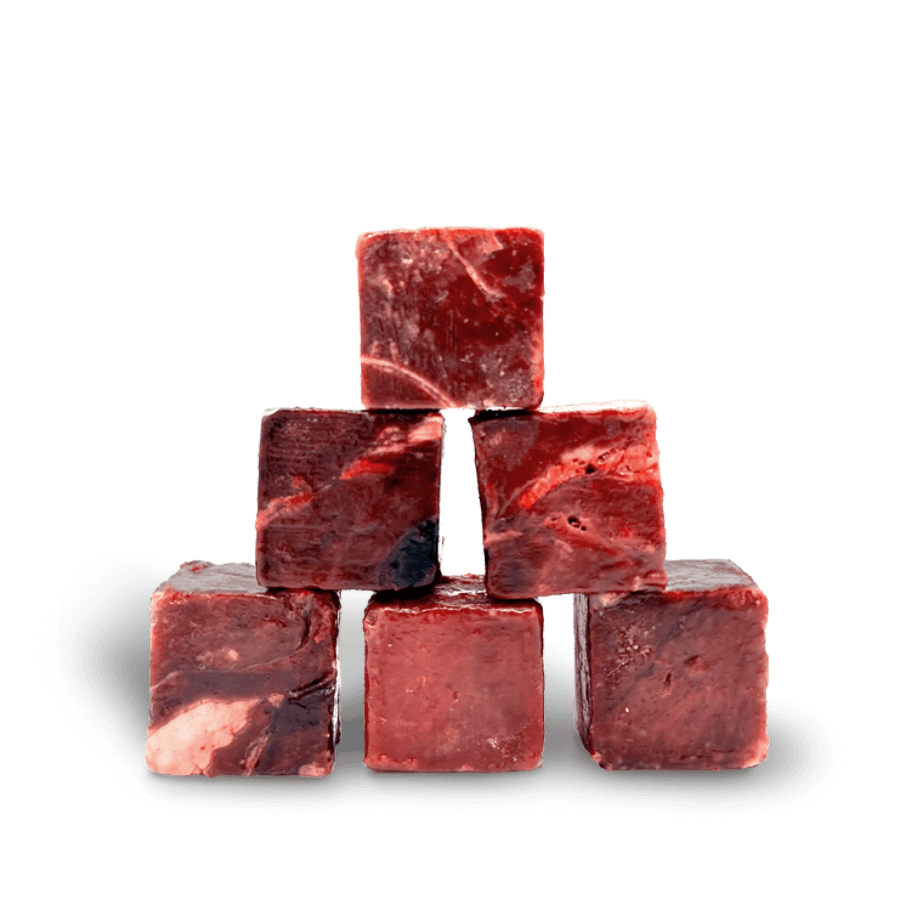 Büffel-Milz Würfel