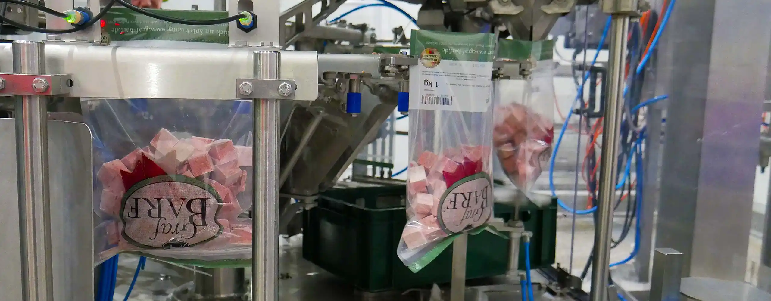 BARF-Verpackung bei Graf Barf