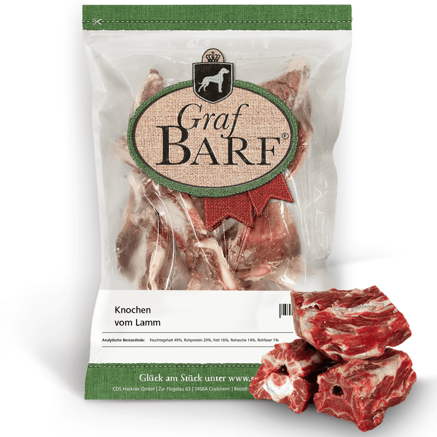 Graf Barf Knochen vom Lamm Graf Barf Knochen vom Lamm