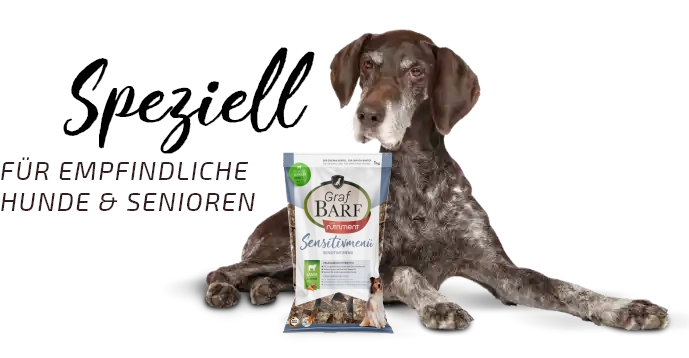 Graf BARF Speziell für empfindliche Hunde & Senioren