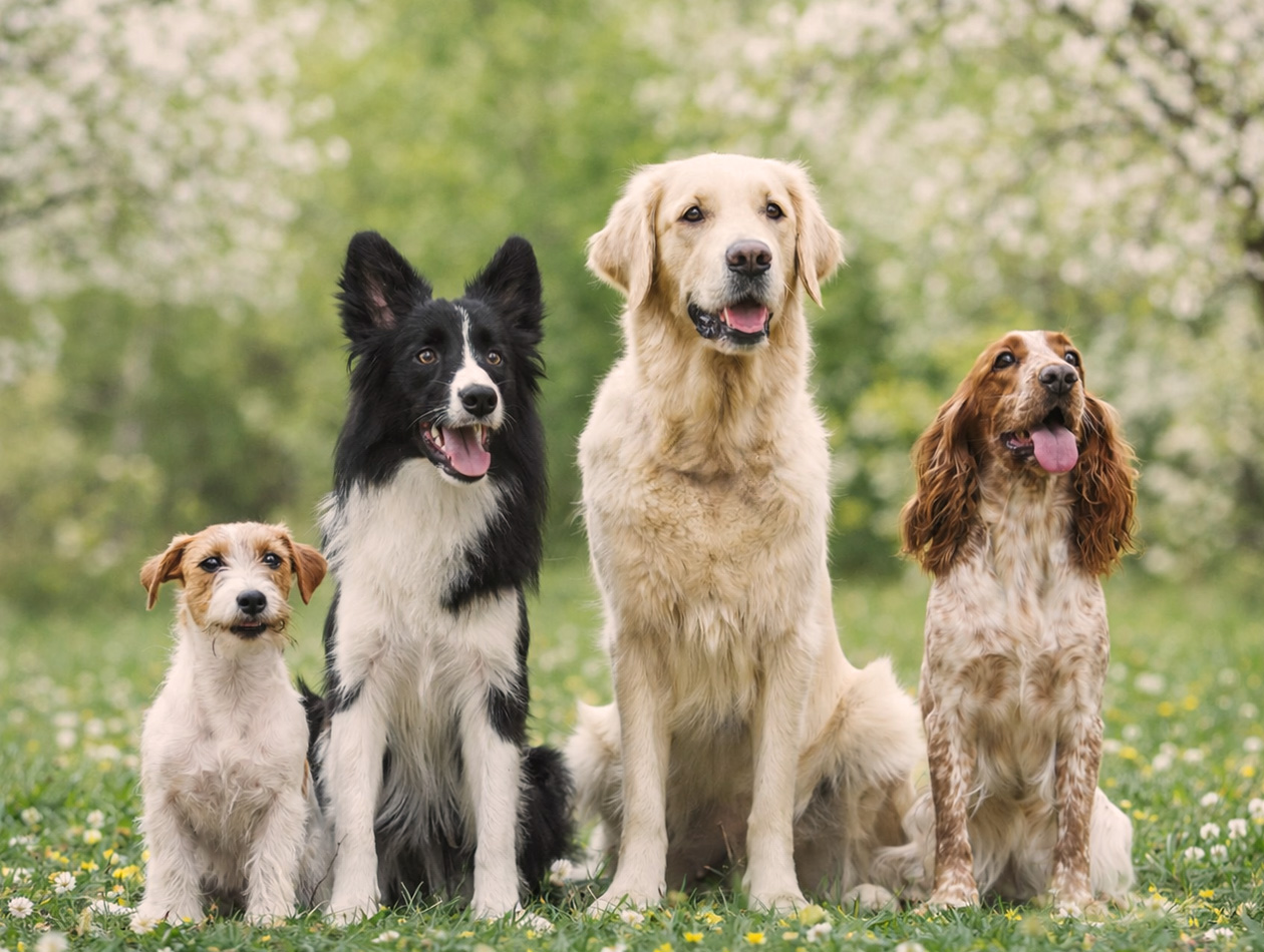 BARF für verschiedene Hunderassen