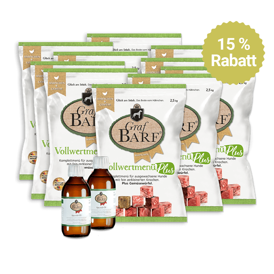 Vollwertpaket Plus Hähnchen