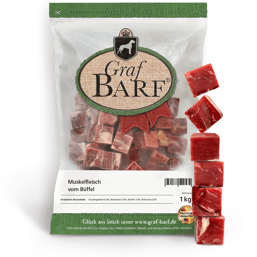 Graf Barf Muskelfleisch vom Büffel