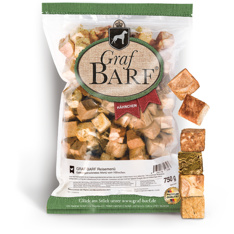 Graf Barf Reisemenü Hähnchen Graf Barf Reisemenü Hähnchen