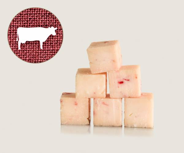 Graf Barf Fett Rind / Rinderfett - hochwertige Rohfutterwürfel für Hunde bestellen! 